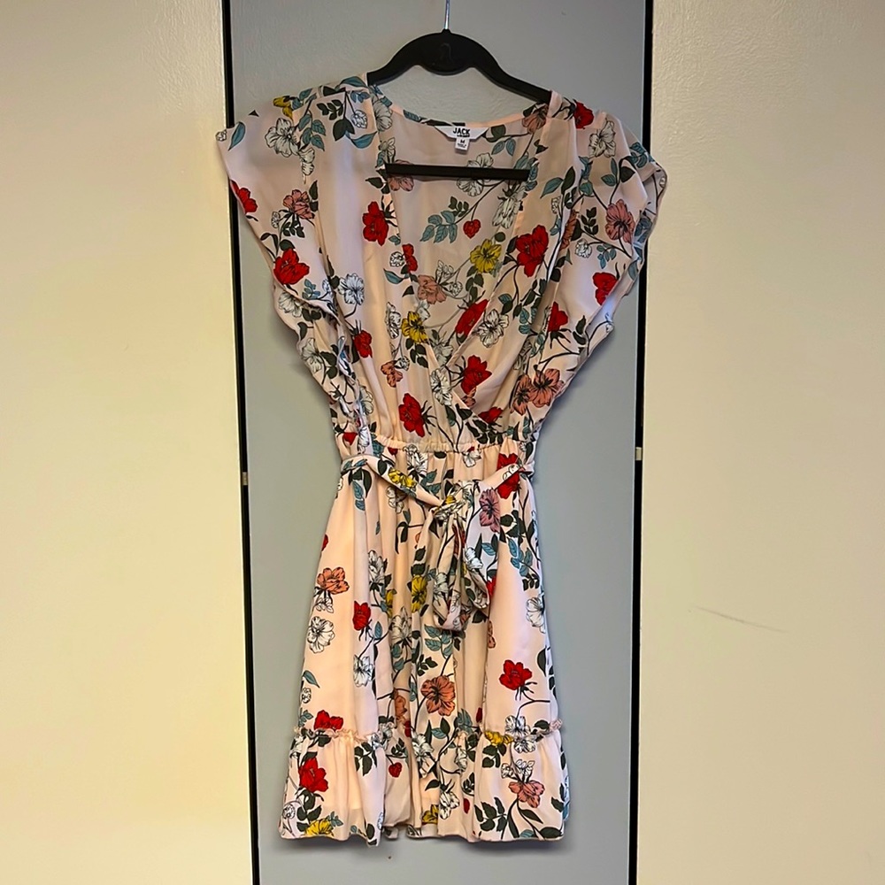 Floral romper!